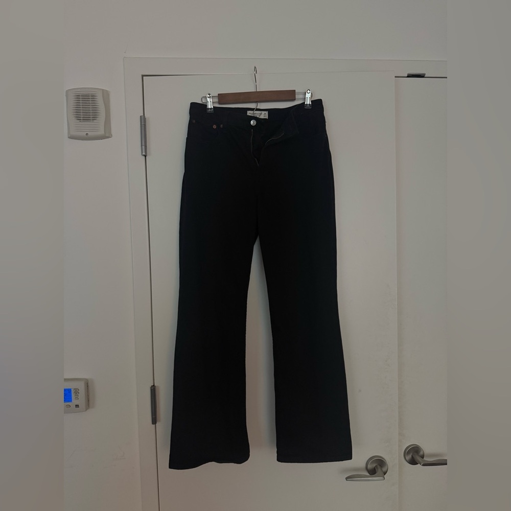 Curve Love Abercrombie & Fitch Black 90’s Relaxed Women's Jeans